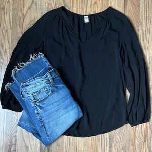 Old Navy Billowy Sleeve Blouse
